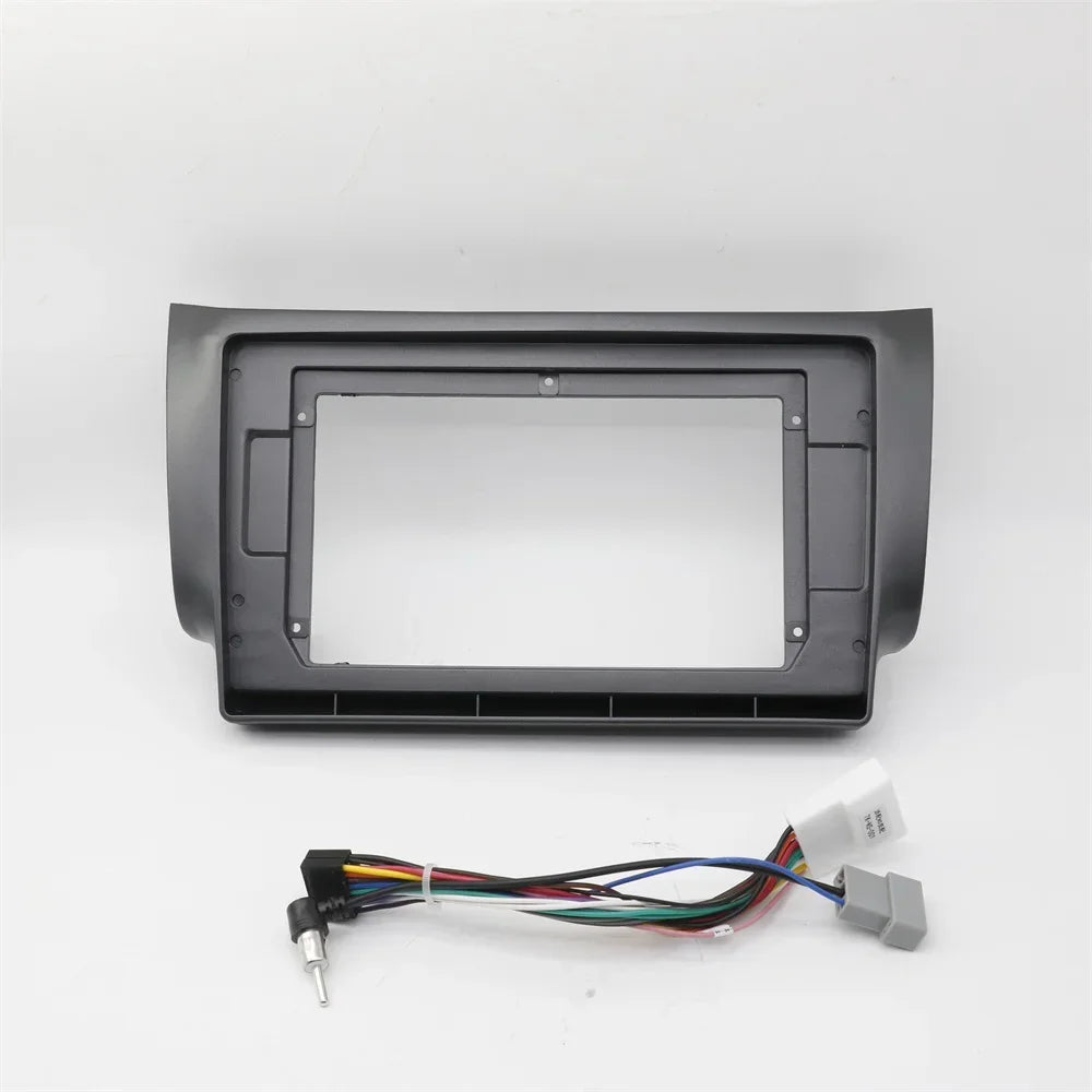 2 Din 10.1 Inch Car Radio Fascia for Nissan Sentra Sylphy 2012-2019 Stereo Panel Dashboard Installation Trim Kit DVD Frame Bezel