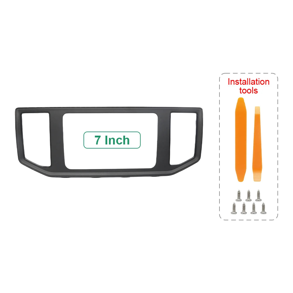 7 Inch Car Stereo Frame for Volkswagen Crafter 2017+ Fascias Android GPS MP5 Stereo Player 2 Din Head Unit Panel Dash Adapter
