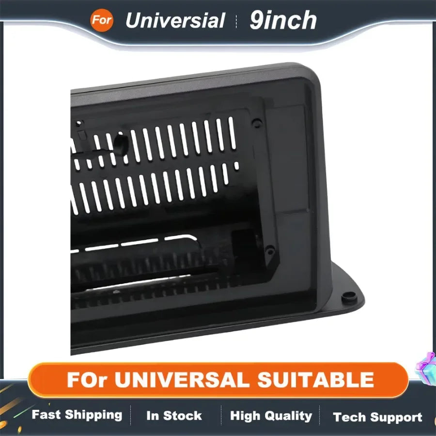 9/10 Inch Universal Car Truck Frame Radio Android MP5 Player Casing Frame 2Din Head Unit Fascia Dash Cover Panel