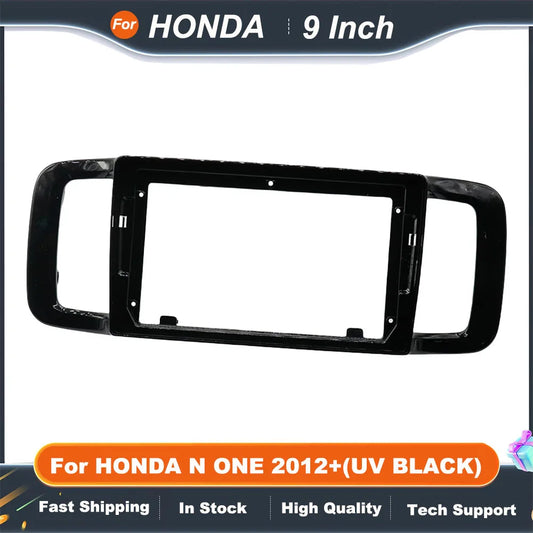 9 Inch Car Radio Stereo  Frame For HONDA N ONE 2012+GPS MP5 Android Player 2 Din Fascias Panel DashBoard Cover