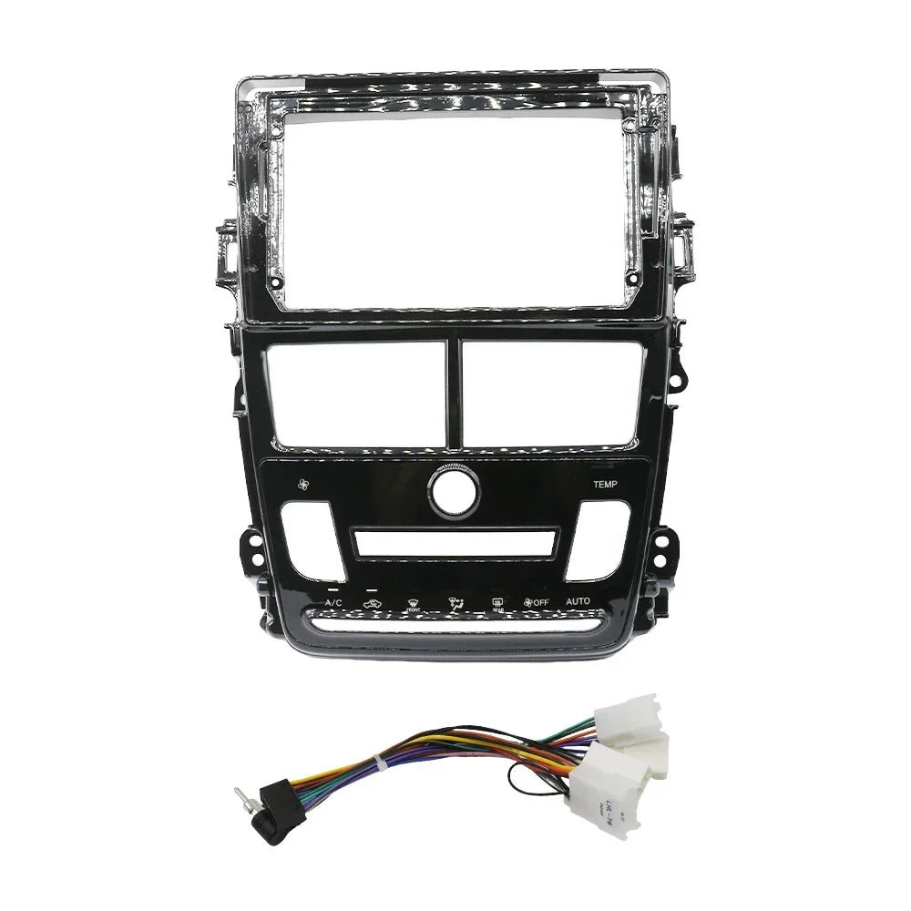 9 Inch Car Frame Fascia Adapter Android Radio Dash Fitting Panel Kit For Toyota Vios Yaris 2017-2019