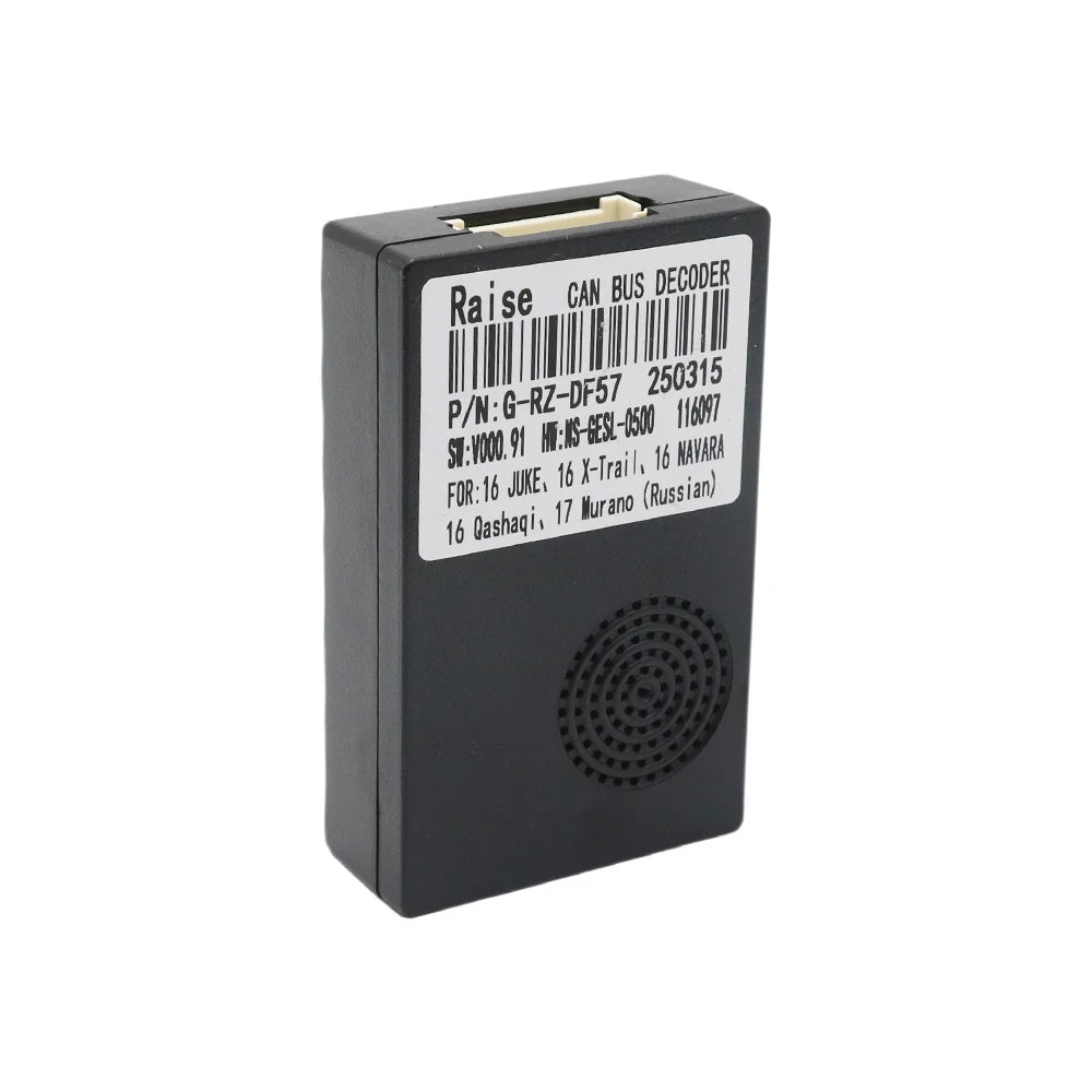 16Pin Canbus Box with Cable for Nissan X-Trail Kicks Qashqai Teana Rogue Android 2 Din GPS Radio Car Support 360 Original Camera