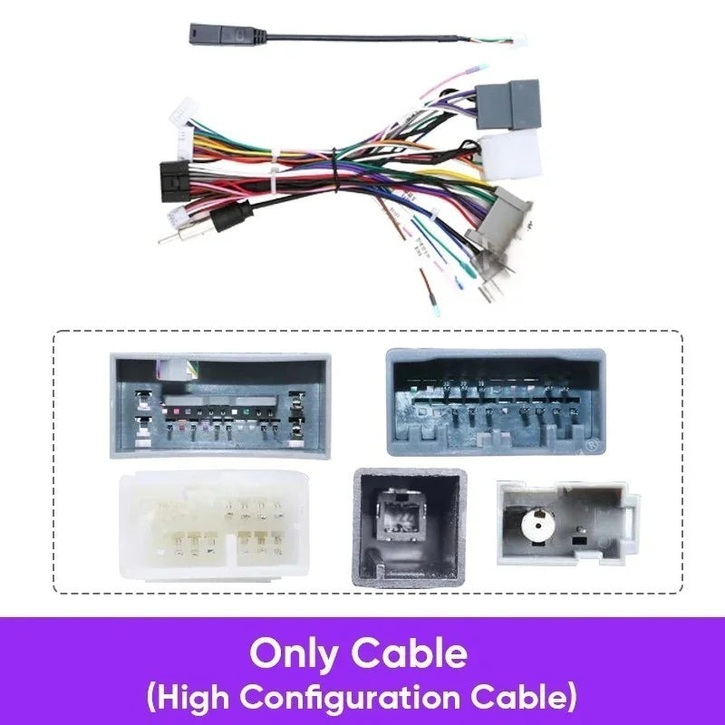 CANBUS For HONDA 2012-2016 CRV 2012 CIVIC 2.0 2.4 Android Car Radio Player Cable Auto Power Wire harness Adaptor HD-RZ-06