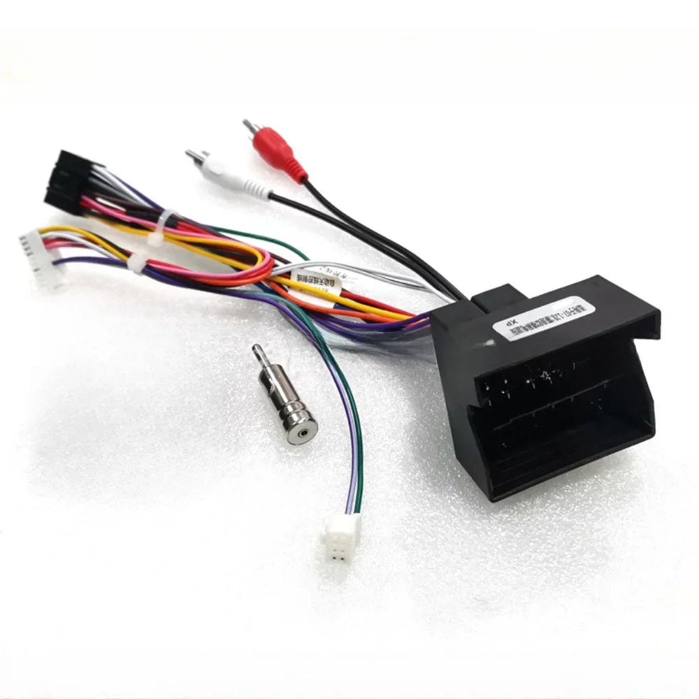 16 Pin Power Cable  DVD Canbus Box RP5-FD-001 For FORD Mondeo/FORD S-MAX Android 2 Din Harness Wiring Cables Car Radio Stereo