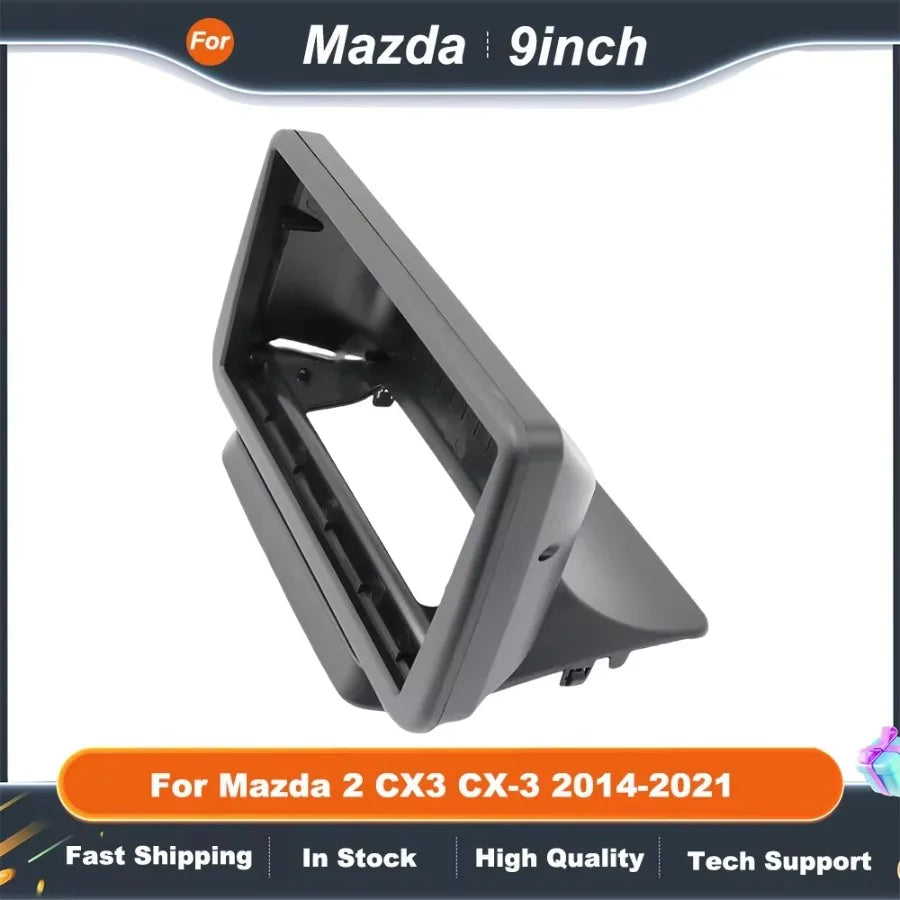 9 InchCar Stereo frame for Mazda 2 CX3 CX-3 2014-2021 Android Stereo Dash Panel Adapter Installation Kit