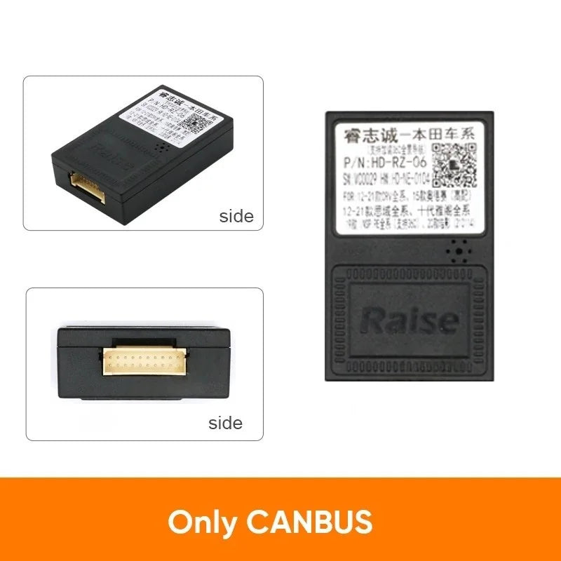 CANBUS For HONDA 2012-2016 CRV 2012 CIVIC 2.0 2.4 Android Car Radio Player Cable Auto Power Wire harness Adaptor HD-RZ-06