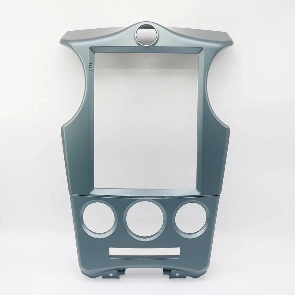 9.7 Inch 2 Din Car Radio Fascias For KIA CARENS 2007-2011 Tesla Style Multimedia Frame Video Player Navigation DVD Panel Trim