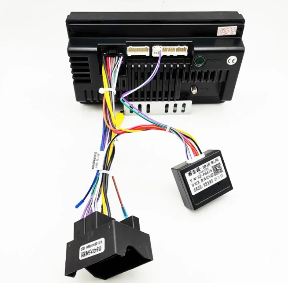 Canbus Box Decoder PSA-RZ-15 For Peugeot 206/307/301/2008 /Citroen Elysee/DS6/DS3/C3 16 PinPower Harness Wiring Cables Car Radio