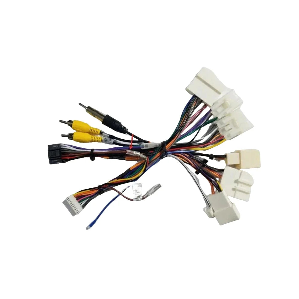 For Toyota Corolla/Camry/RAV4 With Canbus For Toyota High wiring 16-pin Android Wire Harness Power Cable Adapter