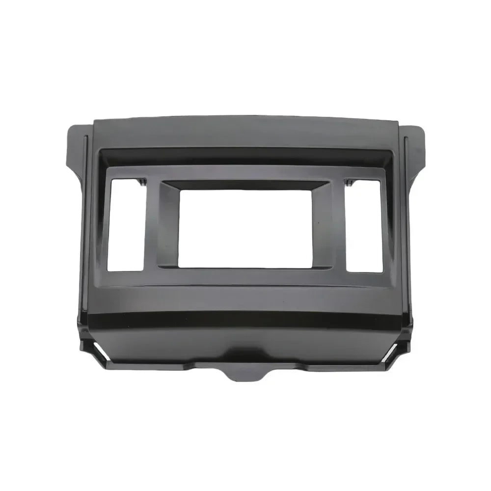 Car Fascia Radio Panel for Toyota Land Cruiser Prado (150) 2009-2013 (Left wheel) Dash Kit Console Facia Plate Bezel Adapter
