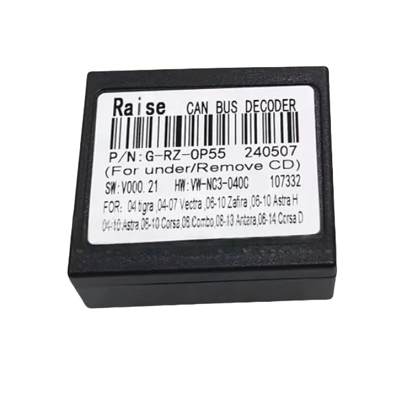 16 Pin Wiring Canbus Decoder G-RZ-OP55 Harness Adapter For Opel Vectra C Astra H Zafira B Antara 2004-2011 Android CD Radio