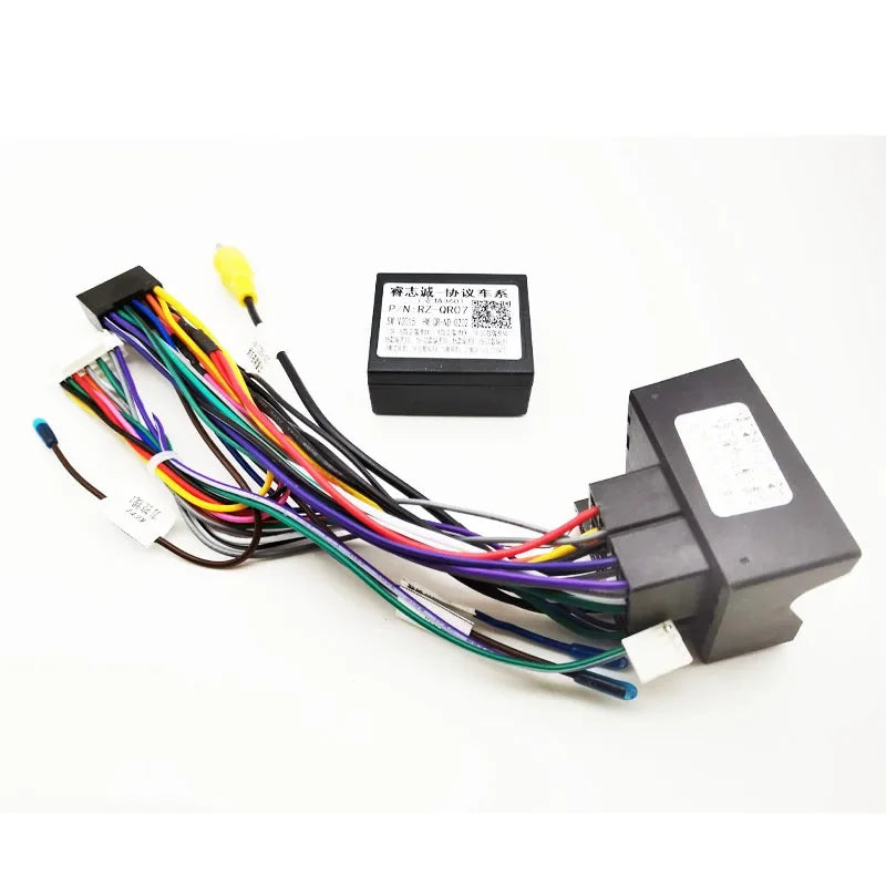 Quadlock Wiring Harness CAN Bus Decoder 16 Pin Plug to Quad Lock Car Android Cable Adapter for Chery Tiggo 7 8 5 4 3 2 Arrizo 5