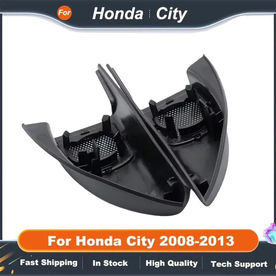 Angle Gum Mounts Car Radio Frame Fitting Kit for HONDA CITY 2008-2013 2Pcs Tweeter Speaker Cover Boxes Refitting Accessories