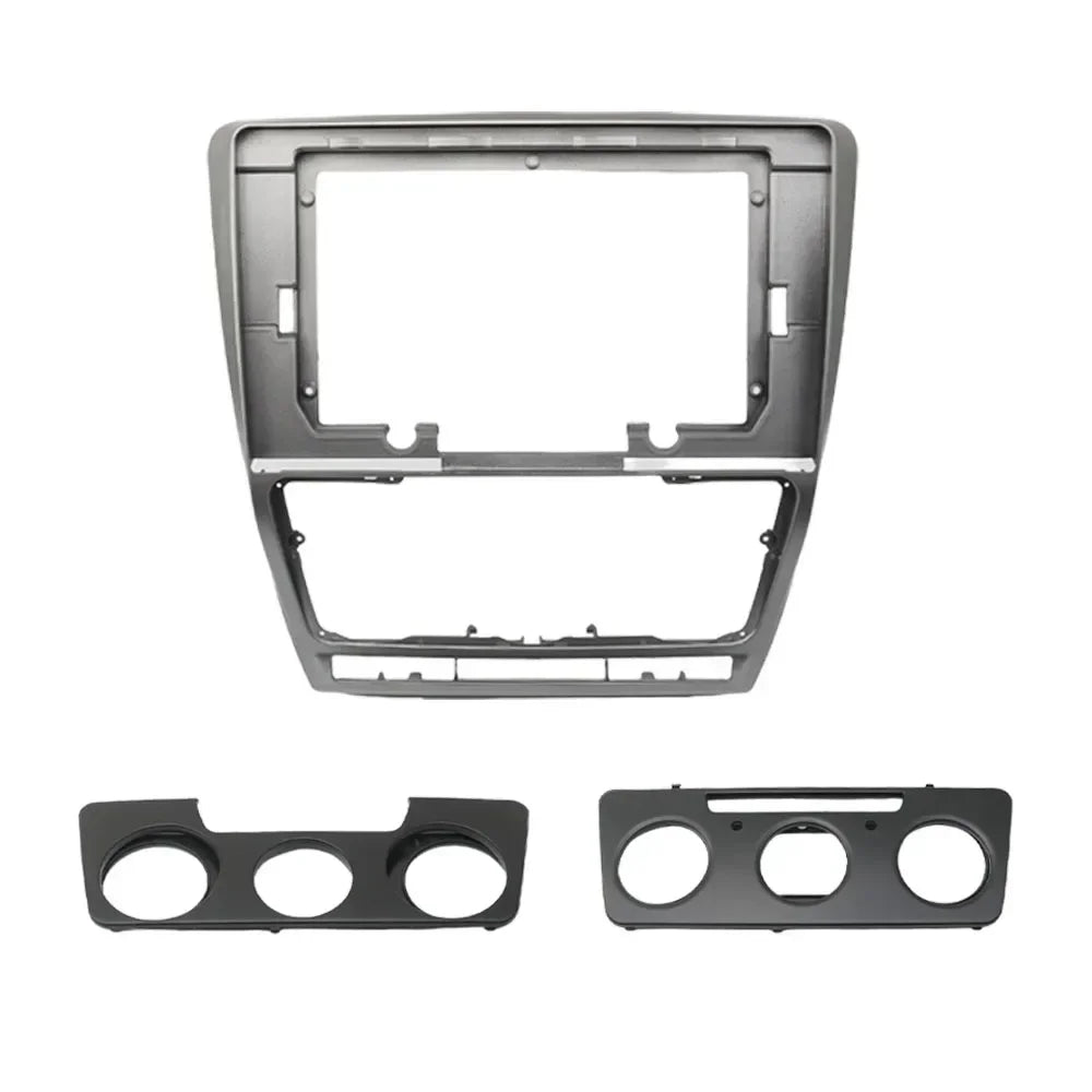 For Skoda Octavia 2007-2014 10 Inch 2Din Car Radio CD DVD GPS Stereo Panel Dash Mount Trim Kit Interface Frame