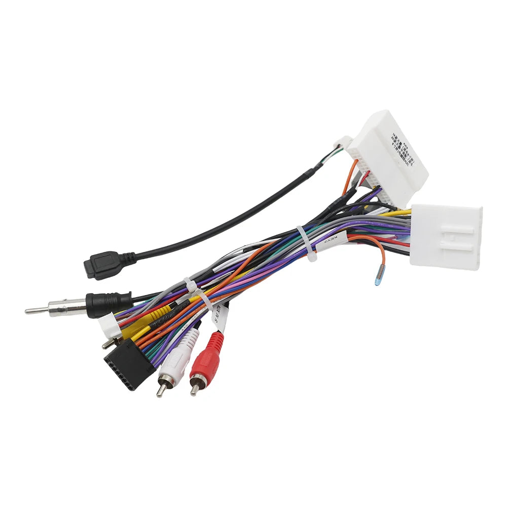 16Pin Canbus Box with Cable for Nissan X-Trail Kicks Qashqai Teana Rogue Android 2 Din GPS Radio Car Support 360 Original Camera