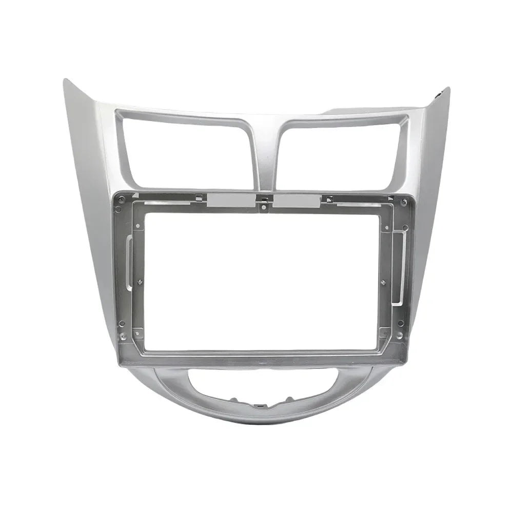 For Hyundai I-25/Accent/Solaris/Verna 2010-2016 Car 9 Inch Radio Fascia Frame Android 2Din MP5 Player Stereo Panel