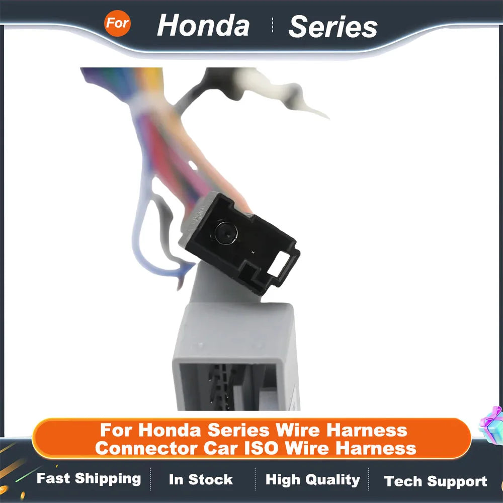 JF-HD-01 For Honda Series Wire Harness Connector Car ISO Wire Harness Canbus Box Cable