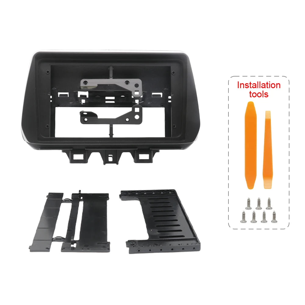 9 Inch 22.86cm 2 Din for 2018-2020 Auto Stereo Dash Panel Fascia Trim Bezel Faceplate Radio Frame Adapter for HYUNDAI TUCSON