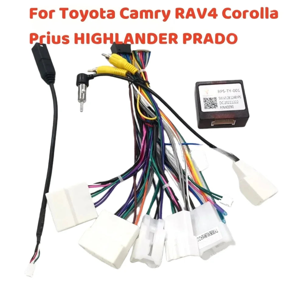 Car Radio Canbus Box RP5-TY-101 For Toyota Camry Rav4 Corolla Prius HIGHLANDER PRADO 120 REIZ/MARK X/ CHR/ HARRIER/ PRIUS/TUNDRA