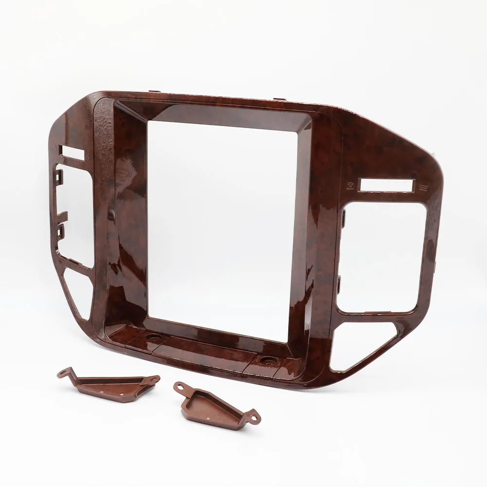 9.7Inch Tesla Style 2 Din Android Car Radio Stereo Frame  Multimedia Panel Player Fascias For 2004-2011 MITSUBISHI V73 PAJERO