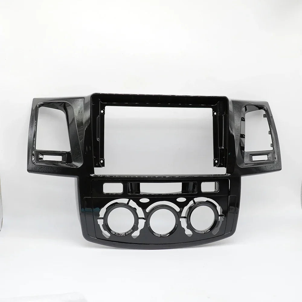 9 inch Car DVD Frame Audio Dash Trim Kits Facia Panel Radio Player screen 2 Din  For Toyota Hilux Fortuner 2005-2007  Kit