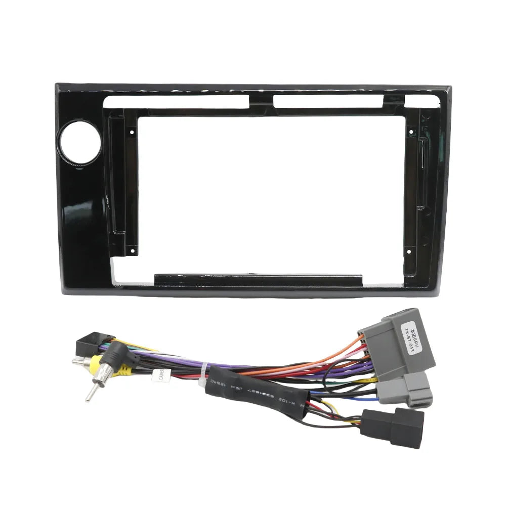 9 Inch Car Frame Fascia Adapter For Honda BRV Amaze Brio 2015 Android Radio Dash Fitting Panel Kit