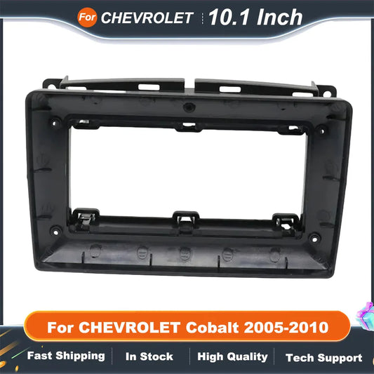 10.1 Inch Car Fascia Radio Panel For CHEVROLET Cobalt 2005-2010 Equinox HHR Malibu Dash Kit Facia Bezel Console Plate Trim Cover