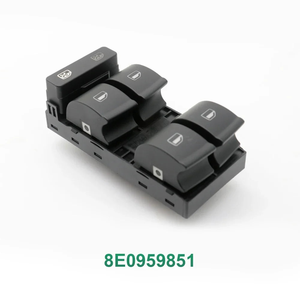 Nevosa Car Electric Master Power Window Control Switch Button For Audi A4 S4 B6 B7 Seat Exeo 8ED959851B 8E0959851 8E0959855