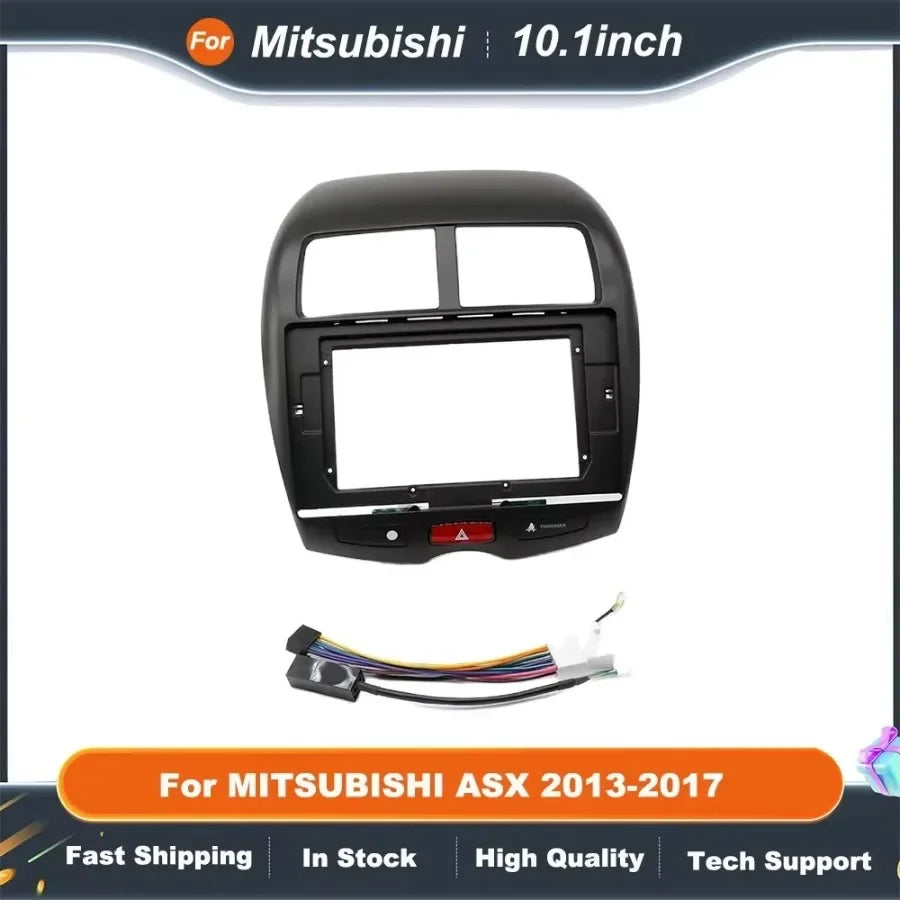 10.1 Inch 2 Din Android Car Radio Fascia for MITSUBISHI ASX 2013-2017 with MP5 Player
