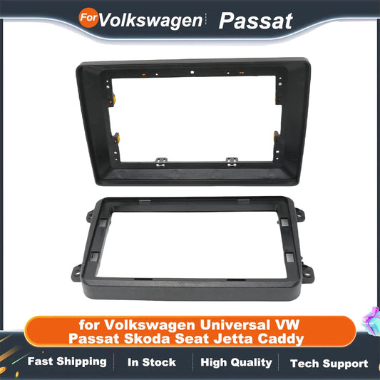 Car Frame Fascia Adapter Android Dash Fitting Panel Kit for Volkswagen Universal VW Passat Skoda Seat Jetta Caddy