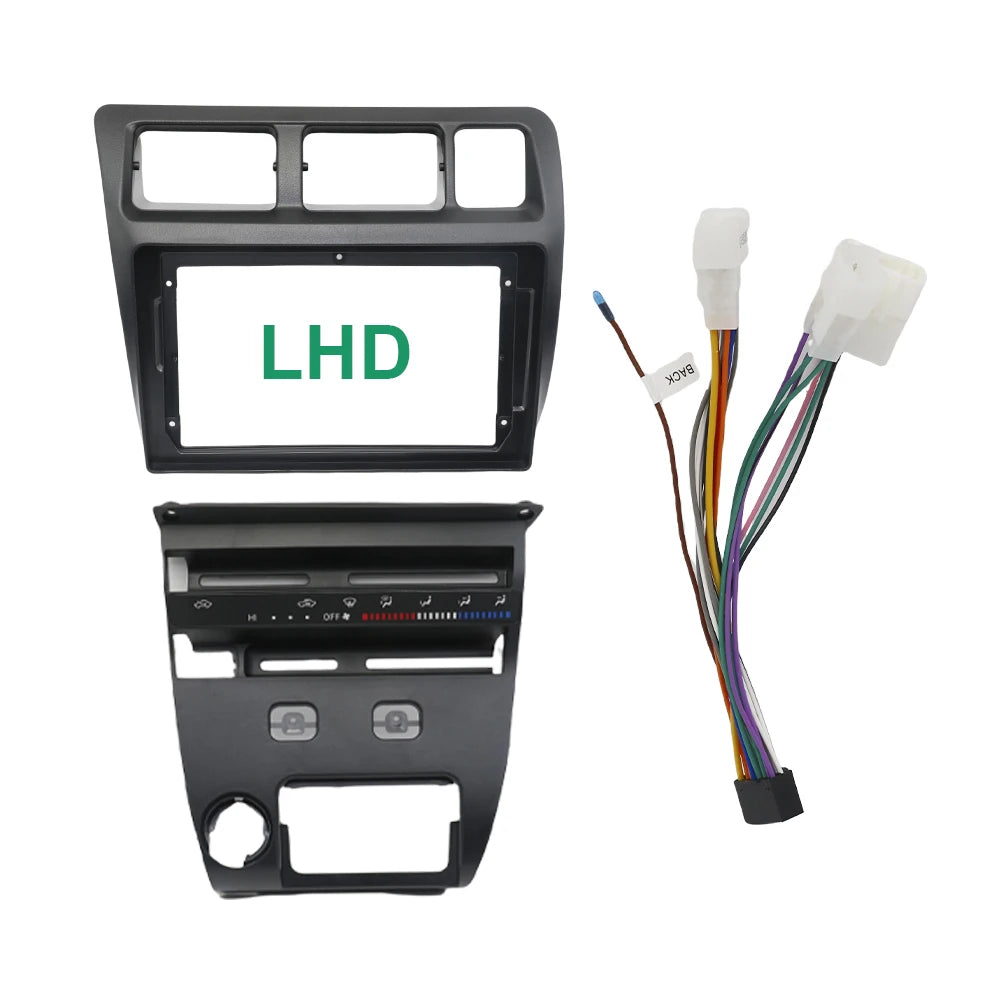 2 DIN Frame 9 Inch Car Fascia Radio For TOYOTA Corolla Sprinter 1991-1997 Panel Player Audio Dash Dashboard MP5 Mount Trim Kit