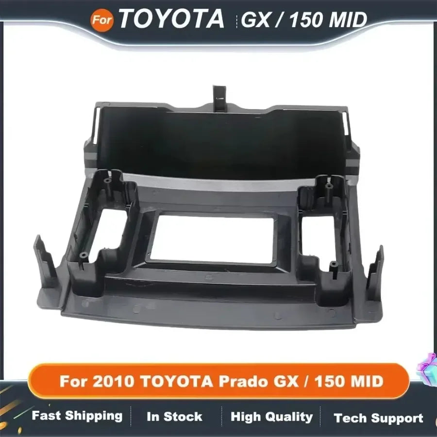 Car Stereo Fascia Panel Trim Surround for 2010 TOYOTA Prado GX/150 Dash Board Kit