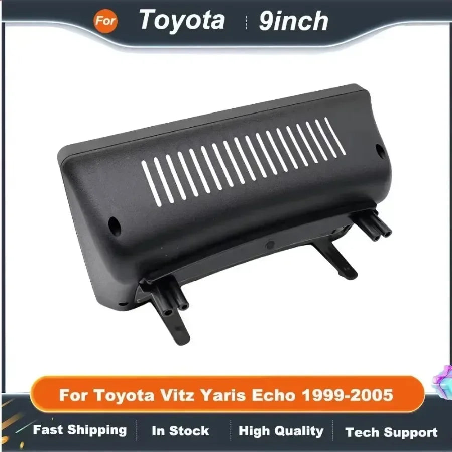 9 Inch Car Radio Fascia Frame  For Toyota Vitz Yaris Echo 1999-2005 Adapter Android Radio Dash Fitting Panel Kit