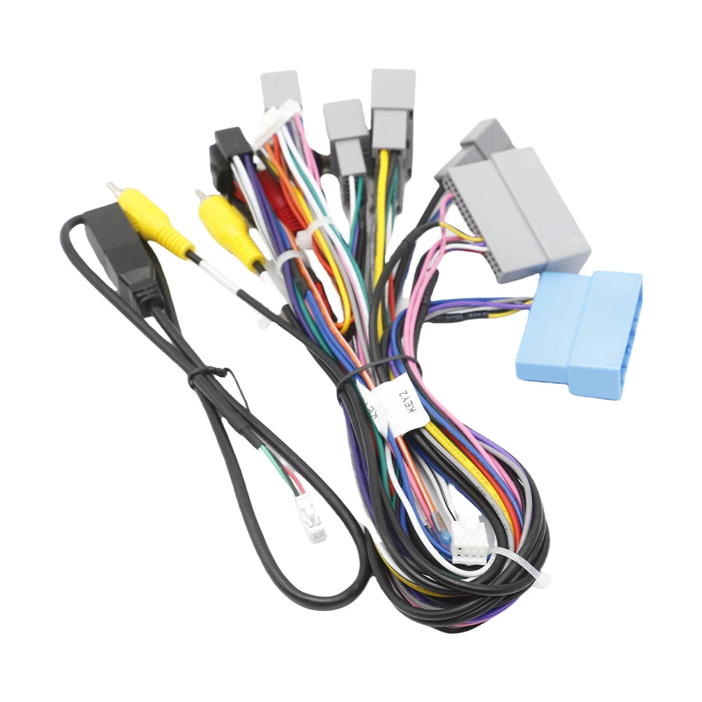 16pin Radio Power Cord for Honda CRV ACCORD CIVIC ELYSION ODYSSEY FIT for JAZZ RZC Car Radio Android Power Cable Wiring Harness