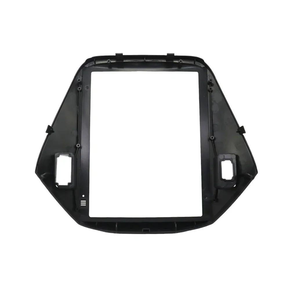 For HYUNDAI IX35 2010-2015 9.7 Inch 2 Din Car Radio Fascias Tesla Style Multimedia Frame Video Player Navigation DVD Panel Trim