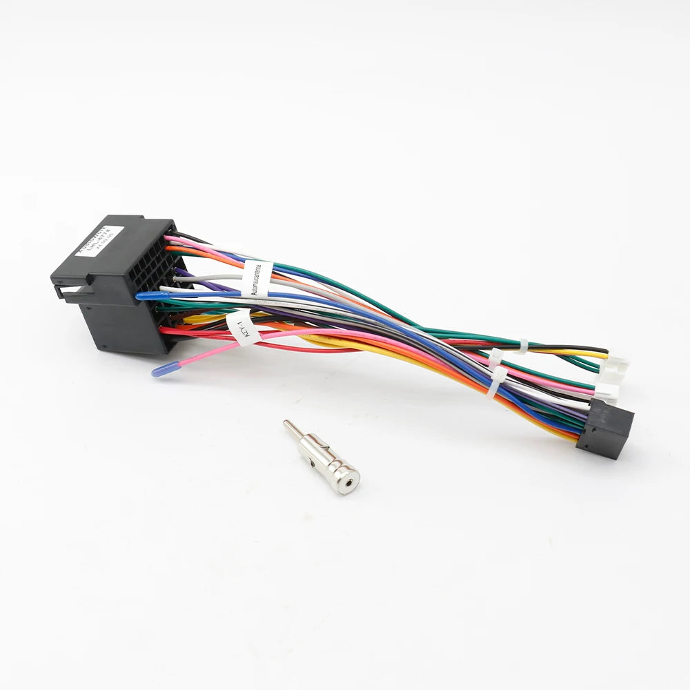 Car 16pin Wiring Harness Adapter Canbus Box Decoder Radio Power Cable For Renault Logan Sandero Duster Symbol RP5-RN-101