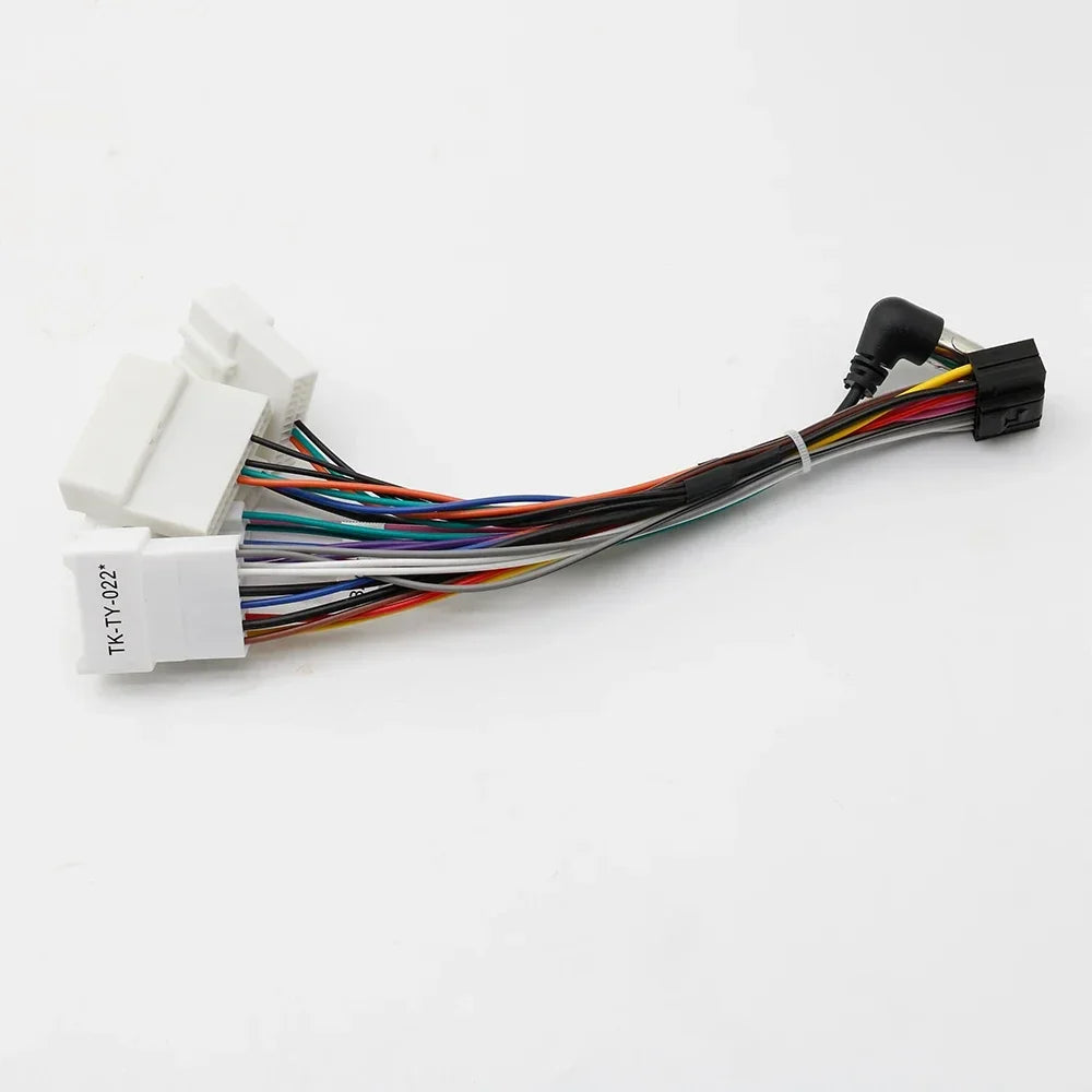 9 Inch 22.86cm for 2007-2012 Car DVD Frame Audio Dash Trim Kits Facia Panel Radio Player Screen 2 Din for TOYOTA RAV4