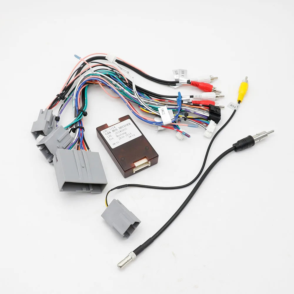 Car Radio MP5 Player Panel Fascia 10inch for 2008-2013 FORD MUSTANG 2Din Stereo  Install Surround  Dash Kit GPS Frame