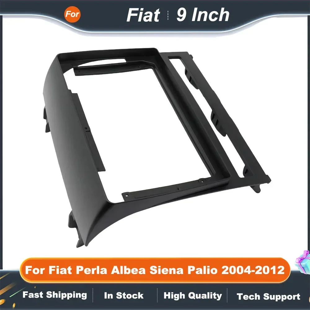 9 Inch Car Radio Fascia Frame for Fiat Perla Albea Siena Palio 2004-2012 Android Dash Panel Kit Fitting Adapter