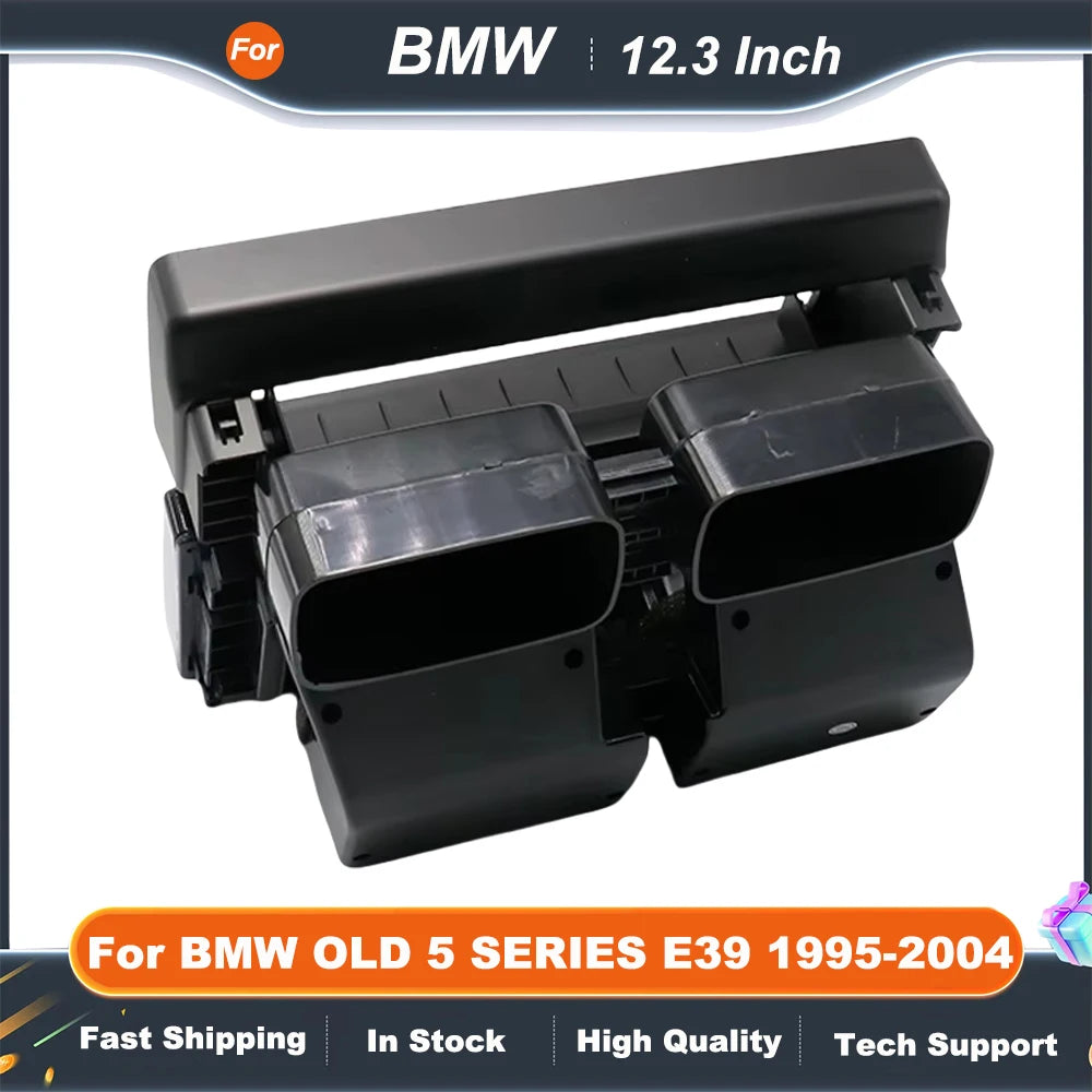 12.3 Inch Car Frame Fascia Adapter  For BMW OLD 5 SERIES E39 1995-2004 Navigation Android Radio Dash Fitting Panel Kit