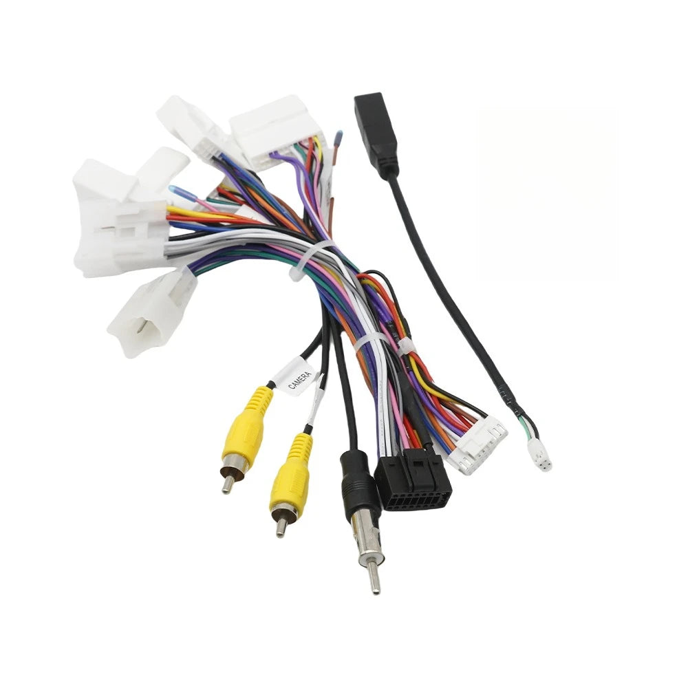 KRS-TY-05 Car Audio Android for Toyota Prius 2013 16 Pin Wiring Cable Adapter with Canbus Android 2 Din GPS Car Radio Receiver