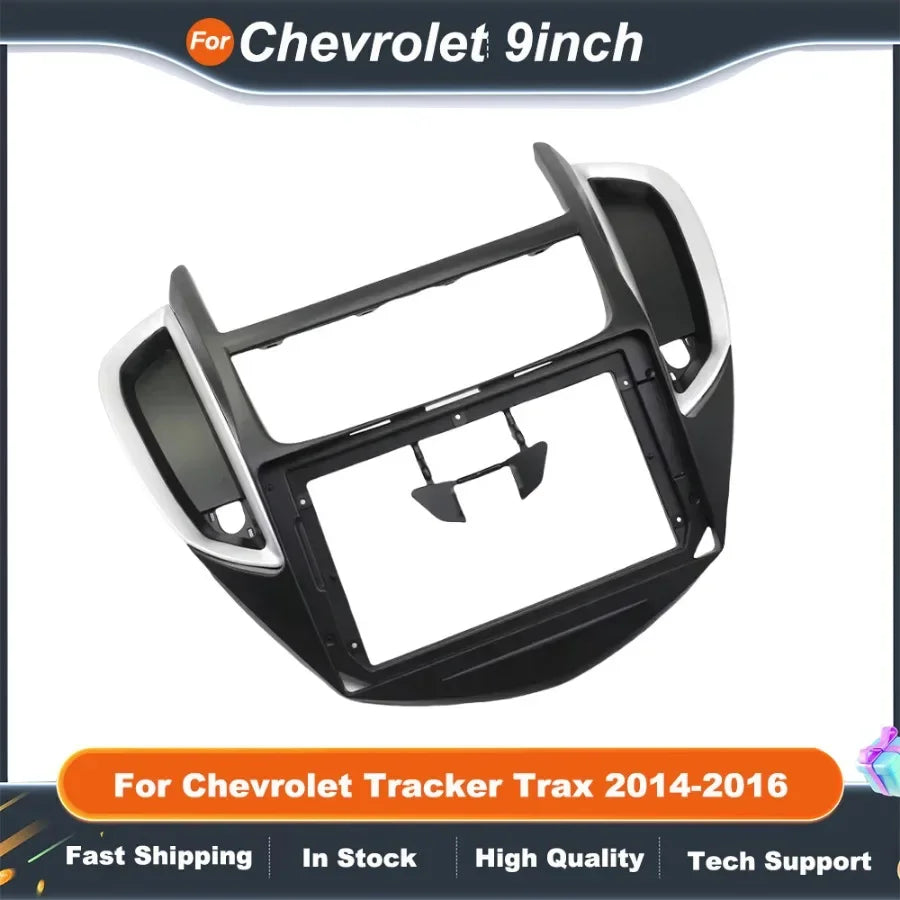 9 Inch Car Radio Fascia Frame Adapter For Chevrolet Tracker Trax 2014-2016 Android Android Radio Dash Fitting Panel Kit