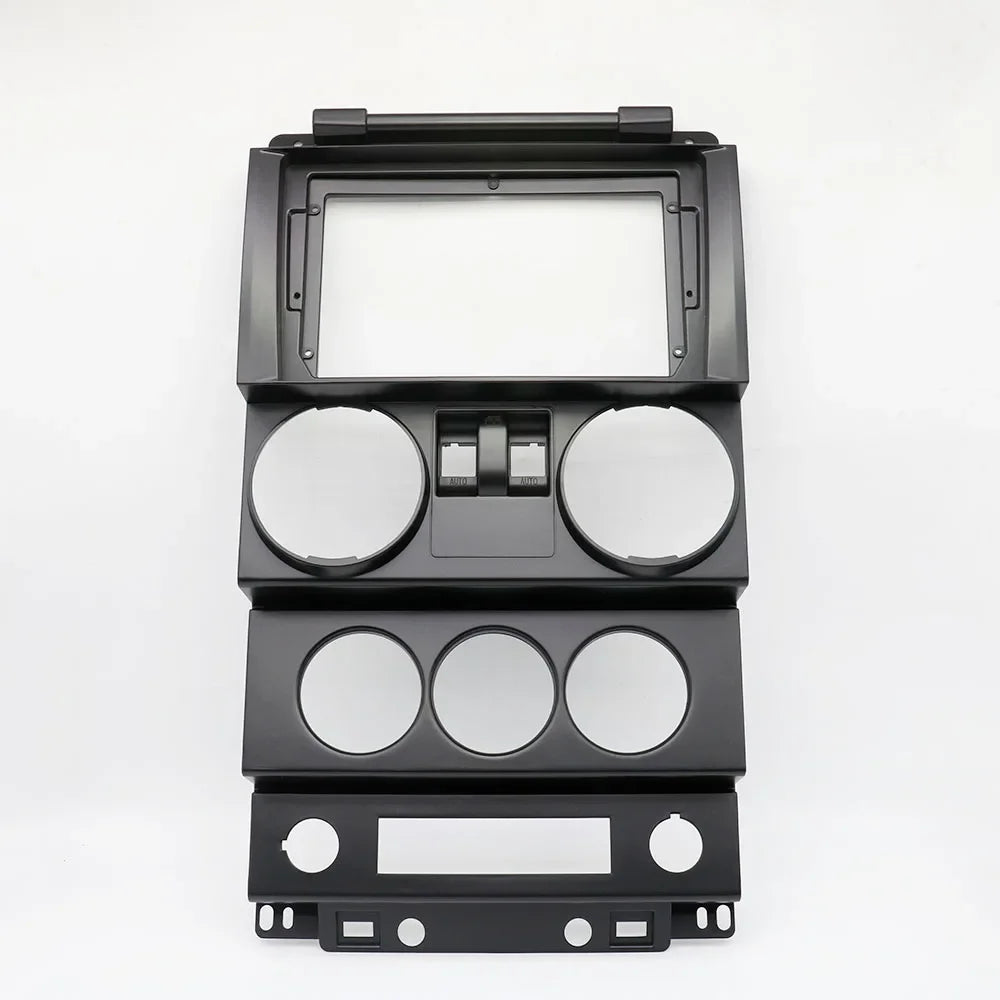 For 2008-2010 JEEP WRANGLER RUBICON (9Inch)Car Radio Fascias Android GPS MP5 Stereo Player 2 Din Head Unit Panel Dash Frame Inst