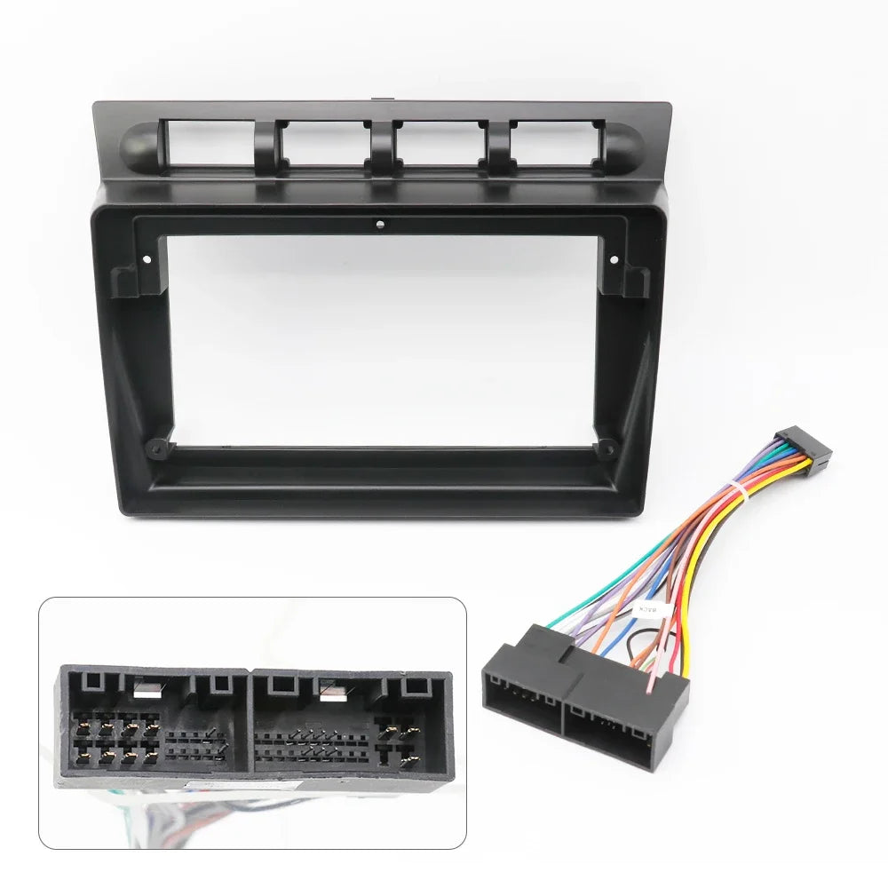For Kia Picanto Morning Euro Star 2004-2007 9 Inch Car Frame Fascia Adapter Android Radio Audio Dash Fitting Panel Kit