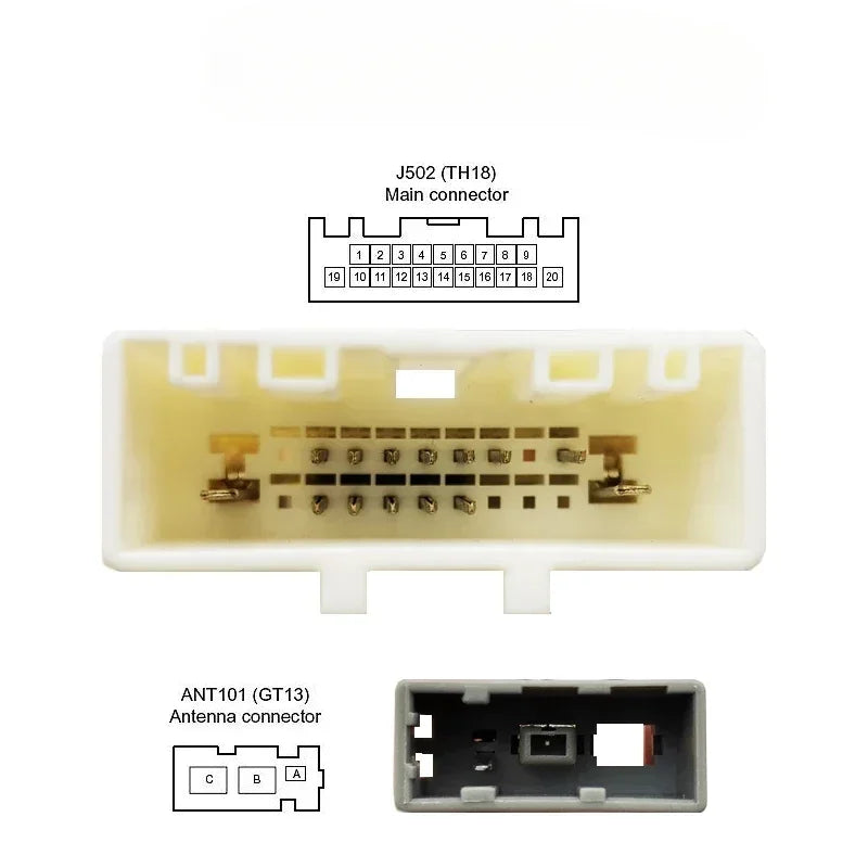 Car Radio Wiring Harness 20P Head Unit ISO Connector Antenna Plug Cable Adapter for Nissan Qashqai J10 Versa Cube Sentra X-trail