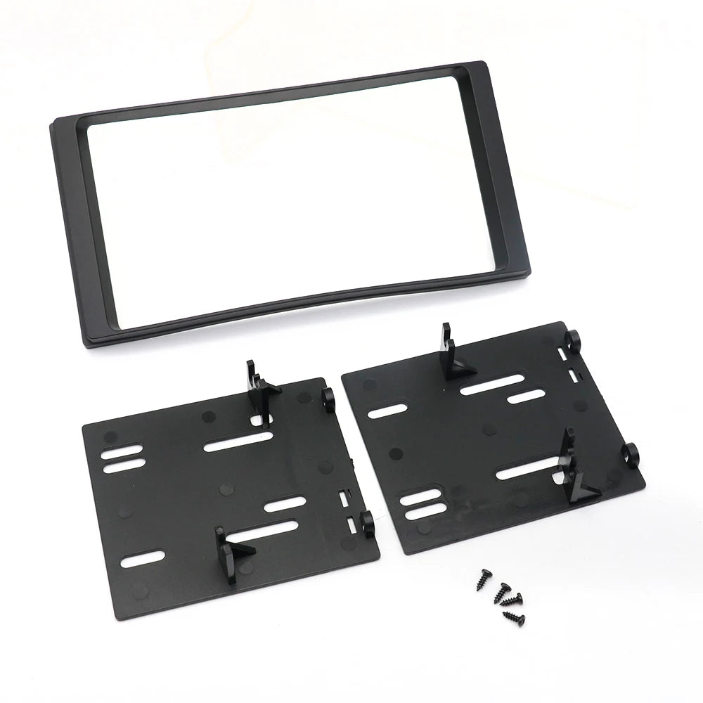 Car Double Din Radio Install Dash Kits Black for Subaru Impreza WRX STI 2007-2014