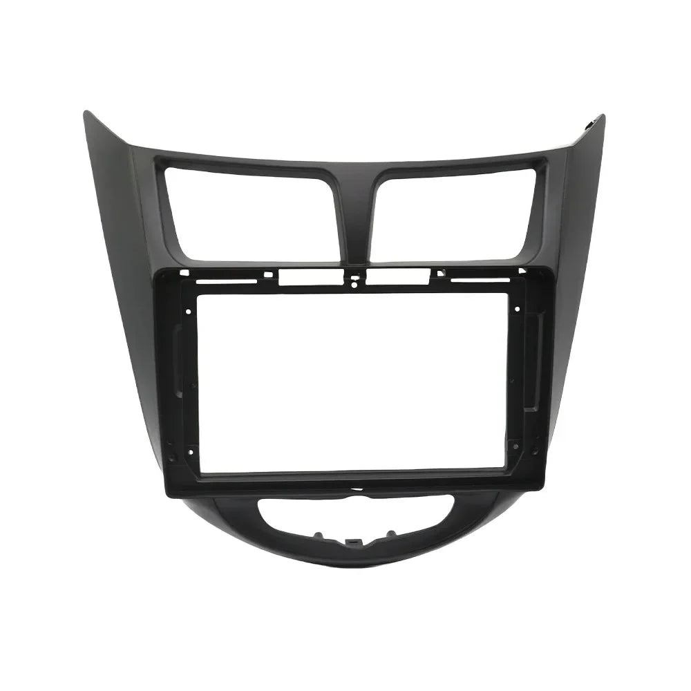 For Hyundai I-25/Accent/Solaris/Verna 2010-2016 Car 9 Inch Radio Fascia Frame Android 2Din MP5 Player Stereo Panel