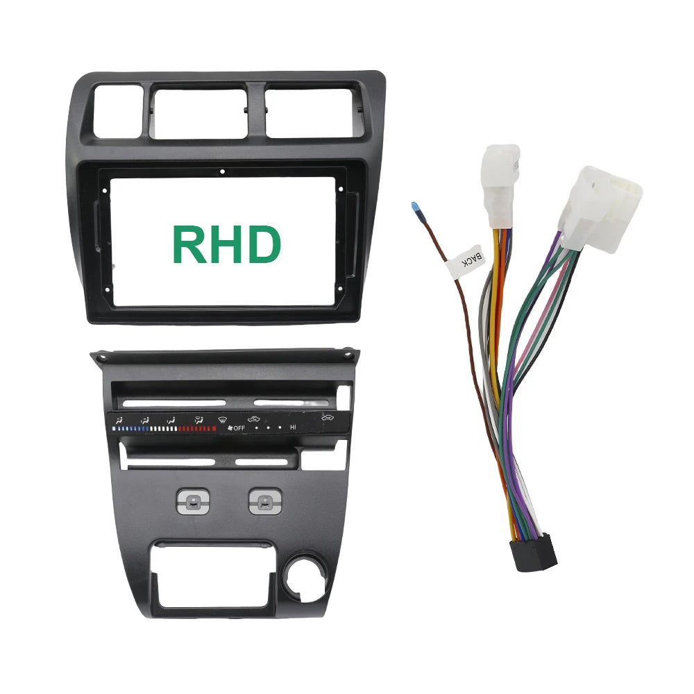 2 DIN Frame 9 Inch Car Fascia Radio For TOYOTA Corolla Sprinter 1991-1997 Panel Player Audio Dash Dashboard MP5 Mount Trim Kit