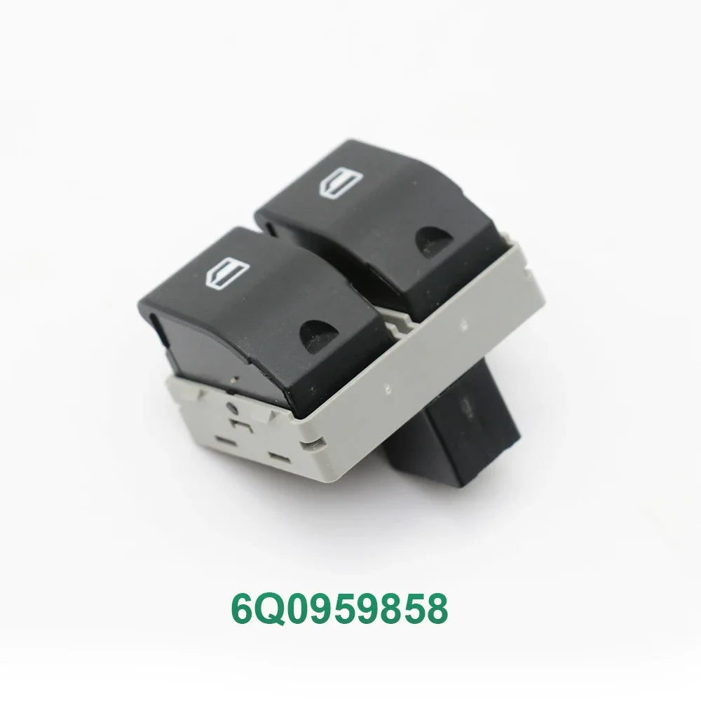 Nevosa 6Q0959858 Front Car Window Lifter Control Switch For VW Seat Ibiza Cordoba POLO 9N 2001-2009