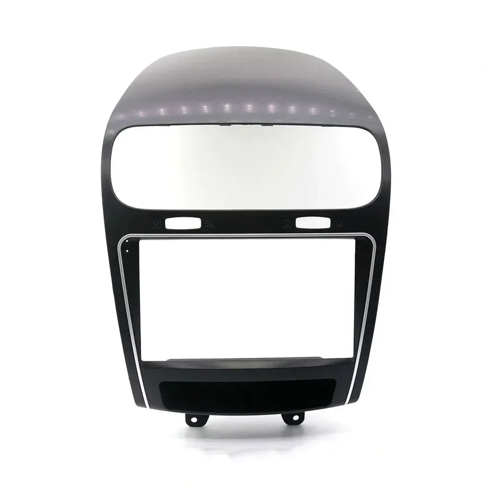 For Dodge Journey Fiat Freemont Leap 9inch Car Fascia Radio Panel DVD  Dash Kit Install Adapter Console Frame Bezel trim
